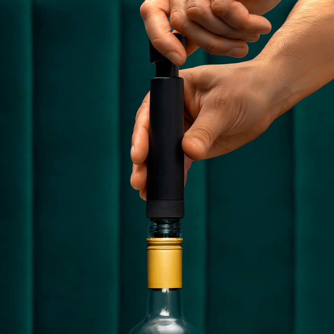 Onvergetelijk slank Kleverig Airtender Wine Vacuum Wijnstopper Blister Pack Slijterij Berendsen